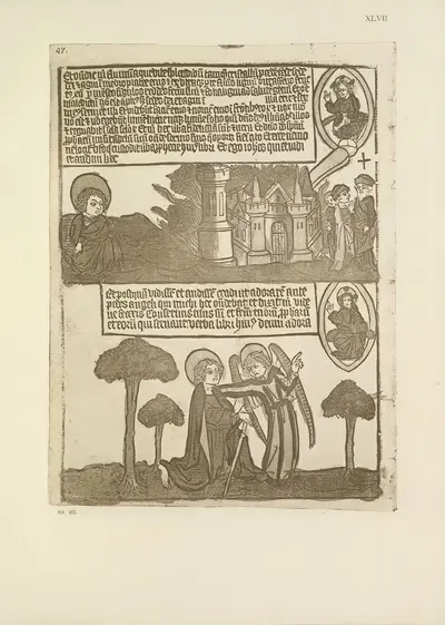 Die Apokalypse Pl.47 by Paul Kristeller, 1916 — digital art print download