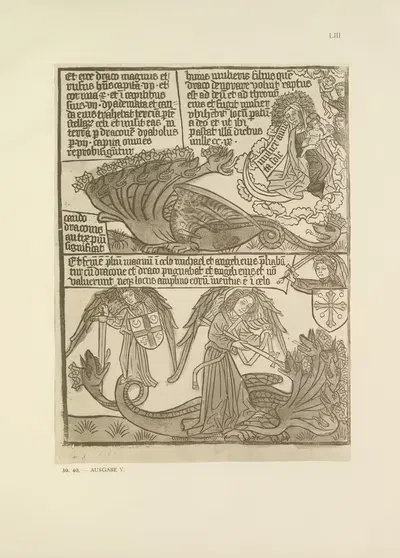 Die Apokalypse Pl.53 by Paul Kristeller, 1916 — digital art print download