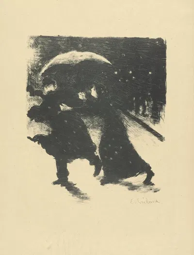 Ноктюрн by Эдуард Крбасс, 1893-1895 — digital art print download