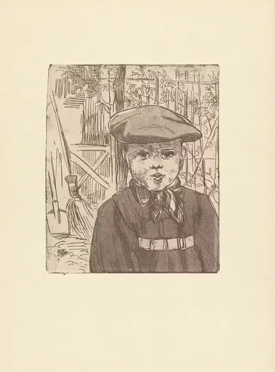 Маленький бакалейщик by Южен Делатр, 1893-1895 — digital art print download