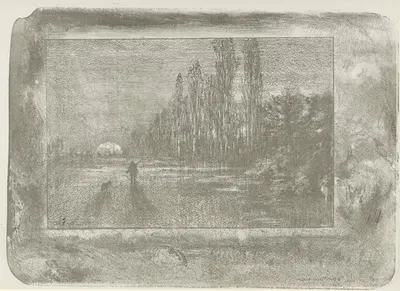 Маленький охотник. Осеннее утро by Феликс Илер Бюо, 1893-1895 — digital art print download