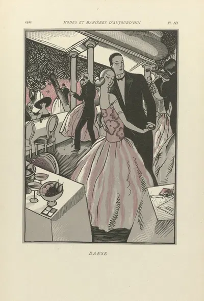 Danse by Fernand Siméon, 1922 — digital art print download
