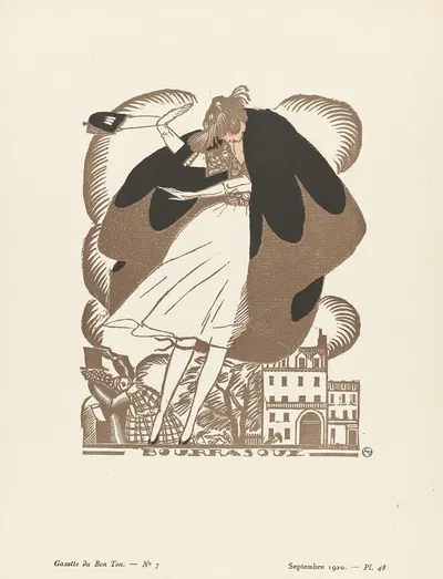 Bourrasque by Fernand Siméon, 1920 — digital art print download