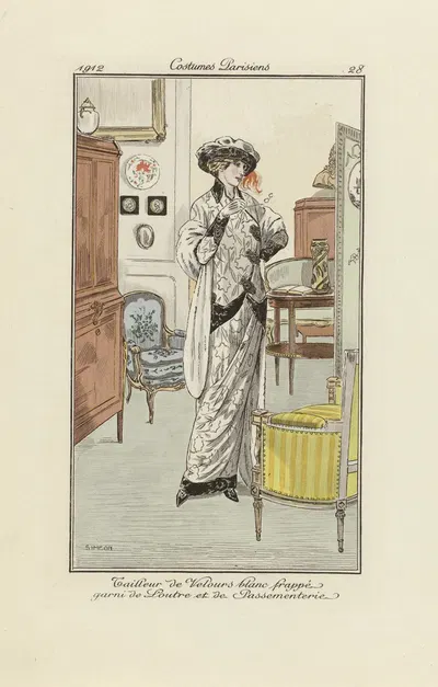 Tailleur de Velours by Fernand Siméon, 1912 — digital art print download