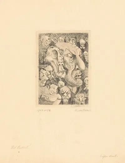Аудитория by Хайн фон Эссен, 1923 — digital art print download