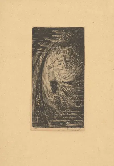 Verschijning in de sfeer by Hein von Essen, 1926 — digital art print download