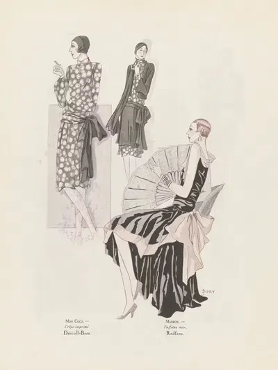 Искусство – Вкус – Красота № 106, 9-й год, с.19 by Ж. Дори, 1929 — digital art print download