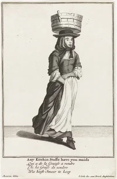 Есть ли у вас, горничные, что-нибудь из Кичина by Якоб Голе, 1688 - 1724 — digital art print download