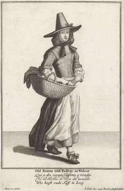 Старый Саттен, старый Таффети или Бархат by Якоб Голе, 1688 - 1724 — digital art print download