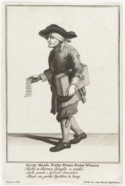 Красивые служанки, красивые пины, красивые женщины by Якоб Голе, 1688 - 1724 — digital art print download
