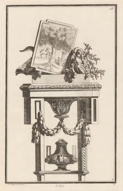 Азия by Жан-Шарль Делафосс, 1768 - 1771 — digital art print download