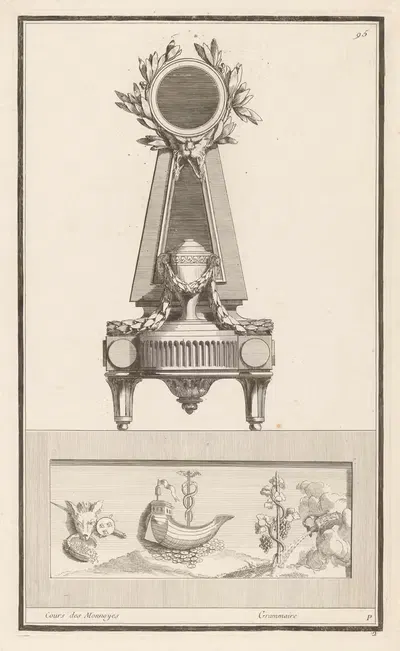 Курс монет, Грамматика by Жан-Шарль Делафосс, 1768 - 1771 — digital art print download