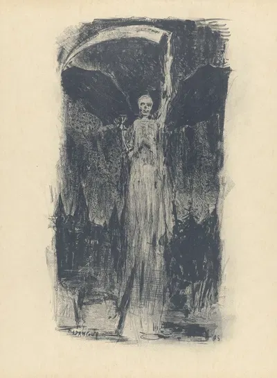 Замок Смерти by Жан Данги, 1893-1895 — digital art print download