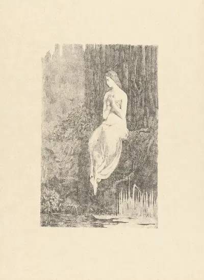 Меланхолия by Жан Данги, 1893-1895 — digital art print download