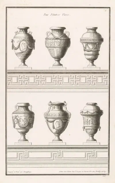Для других ваз by Жан Франсуа де Нёффорж, 1767 — digital art print download