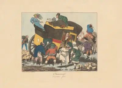 Принудительное преданность by Жозеф Амбруаз Жобар, 1826 — digital art print download