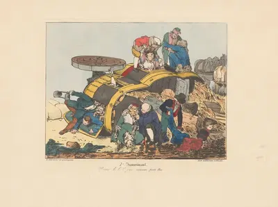 Бедный би-би!! я, возможно, умру by Жозеф Амбруаз Жобар, 1826 — digital art print download