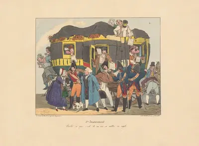 Вот что значит не соблюдать правила by Жозеф Амбруаз Жобар, 1826 — digital art print download