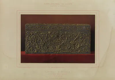 Шкатулка для украшений королевы Анны Австрийской, жены Людовика XIII by Леон Видаль, 1876-1883 — digital art print download