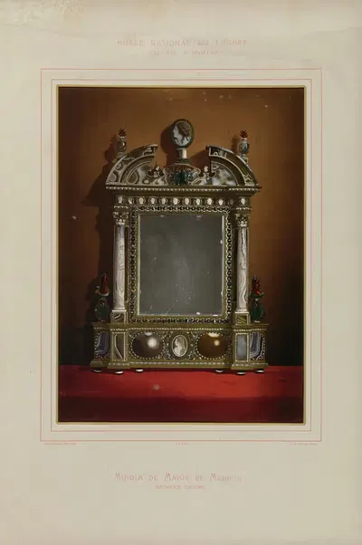 Зеркало Марии Медичи Итальянское золото by Леон Видаль, 1876-1883 — digital art print download