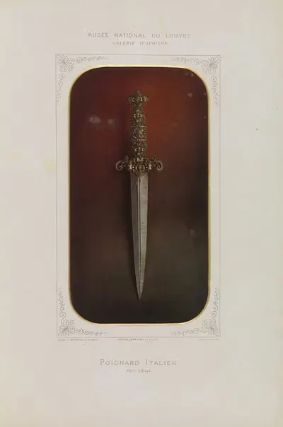 Итальянский кинжал by Леон Видаль, 1876-1883 — digital art print download