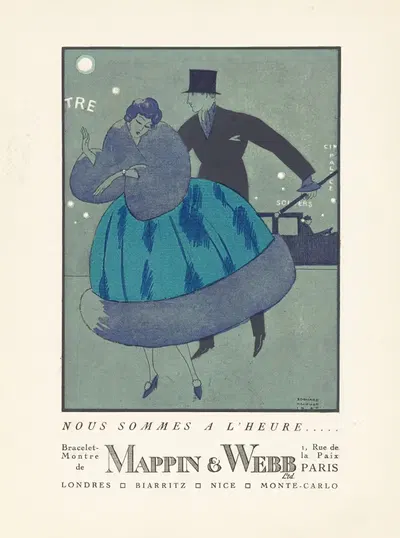 Маппин и Уэбб by Люсьен Вогель, 1920 — digital art print download