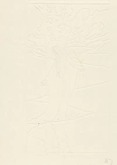 Принцесса. Легкий рельеф для переплета by Морис Дюмон, 1893-1895 — digital art print download