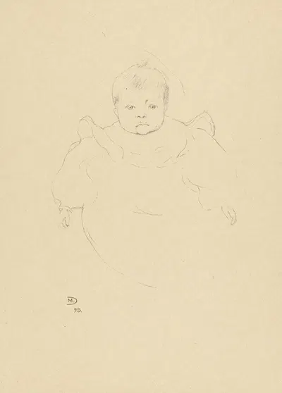 Маленький портрет by Морис Дюмон, 1893-1895 — digital art print download