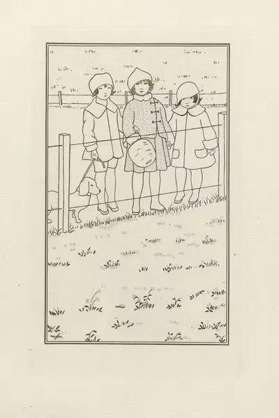 Costumes du matin by MFN, 1914 — digital art print download