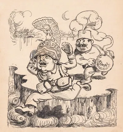 Турция изгоняет Грецию. В Малой Азии by Патрик Круун, 1919-1922 — digital art print download