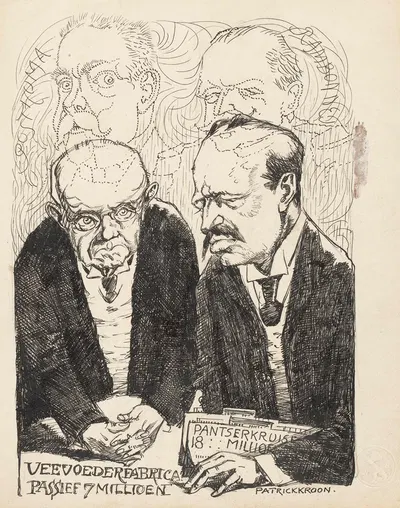 Два министра by Патрик Круун, 1920-1930 — digital art print download