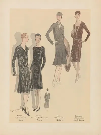 Art – Goût – Beauté – No. 99, 9e Année, p. 19 by R. Drivon, 1928 — digital art print download