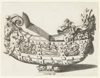 Nave by René Boyvin, 1542 - 1580 — digital art print download