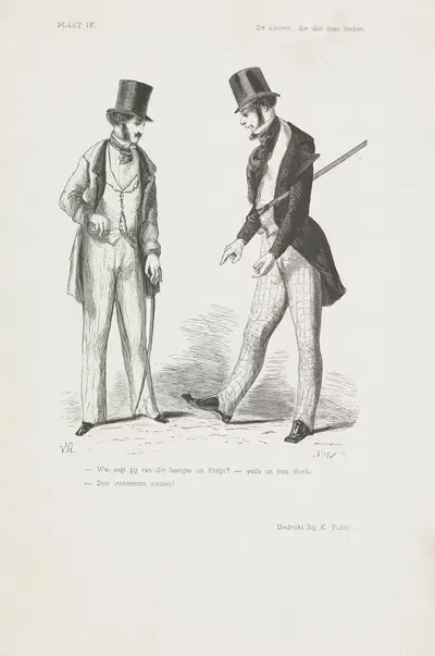 Одежды, которые делают человека IV by Ромбертуз Юлианус ван Арюм, 1847 — digital art print download