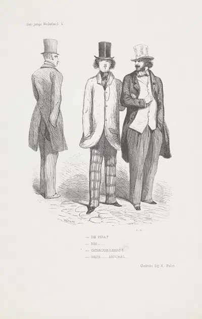 Молодая Нидерландия I by Ромбертуз Юлианус ван Арюм, 1847 — digital art print download