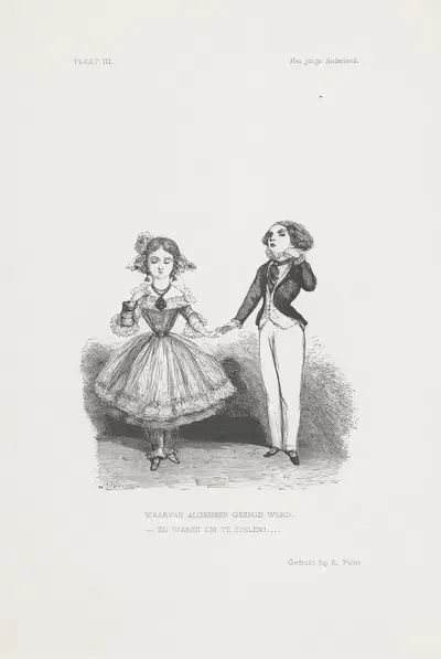Молодая Нидерландия III by Ромбертуз Юлианус ван Арюм, 1847 — digital art print download