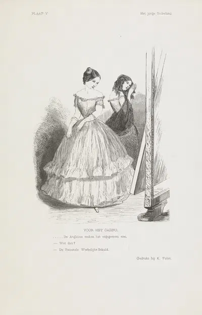 Молодая Нидерландия V by Ромбертуз Юлианус ван Арюм, 1847 — digital art print download