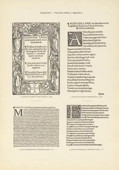 L'art typographique dans les Pays-Bas pendant les années 1500 à 1540 Pl.031 by Wouter Nijhoff, 1926 — digital art print…