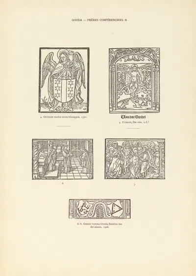 L'art typographique dans les Pays-Bas pendant les années 1500 à 1540 Pl.075 by Wouter Nijhoff, 1926 — digital art print…