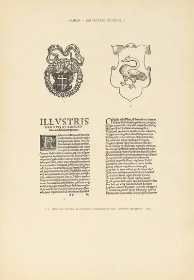 L'art typographique dans les Pays-Bas pendant les années 1500 à 1540 Pl.086 by Wouter Nijhoff, 1926 — digital art print…