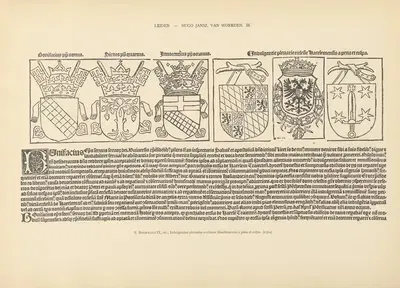 L'art typographique dans les Pays-Bas pendant les années 1500 à 1540 Pl.091 by Wouter Nijhoff, 1926 — digital art print…