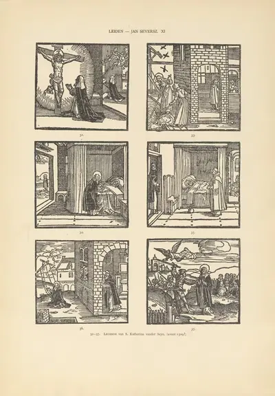 L'art typographique dans les Pays-Bas pendant les années 1500 à 1540 Pl.102 by Wouter Nijhoff, 1926 — digital art print…