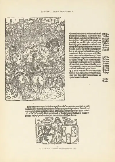 L'art typographique dans les Pays-Bas pendant les années 1500 à 1540 Pl.111 by Wouter Nijhoff, 1926 — digital art print…