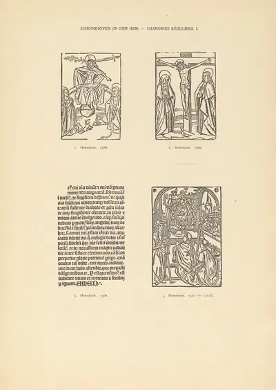 L'art typographique dans les Pays-Bas pendant les années 1500 à 1540 Pl.114 by Wouter Nijhoff, 1926 — digital art print…
