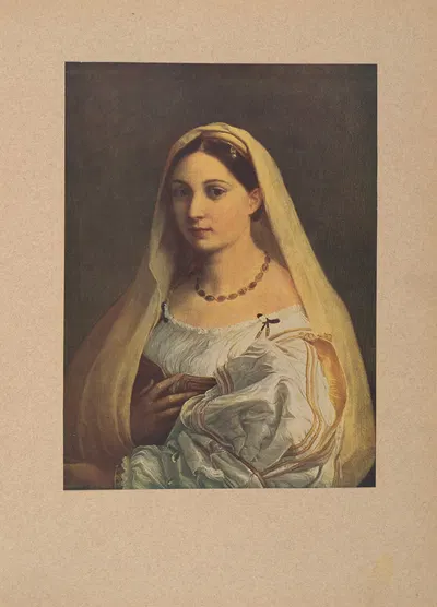 Raffaello,‎ ‎La‎ ‎Velata by Corrado Ricci, 1910 — digital art print download