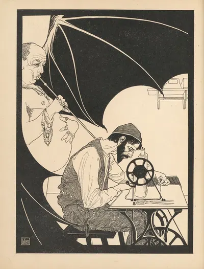 Песни гетто by Эфраим Моисеевич Лилиен, 1905 — digital art print download