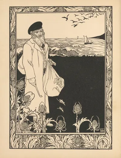 Песни гетто Pl.12 by Эфраим Моисеевич Лилиен, 1905 — digital art print download