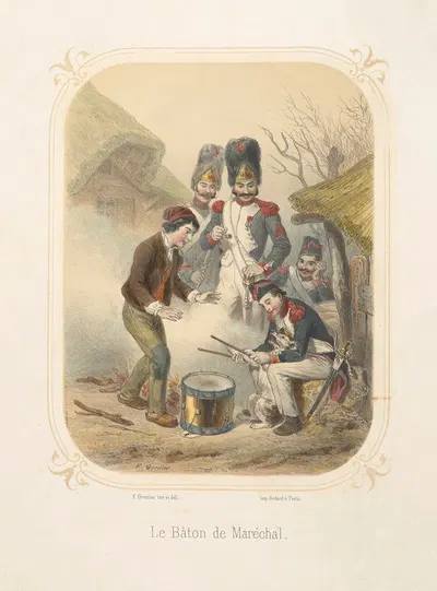 Жезл маршала by Франсуа Гренье, 1860 — digital art print download