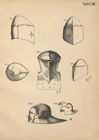 Геральдический справочник для друзей искусства гербов Pl.11 by Эмиль Дёплер, 1893 — digital art print download