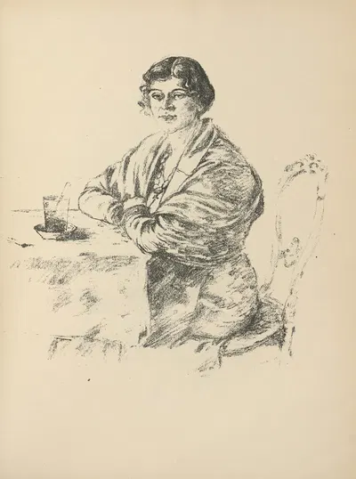 Маня by Германн Струк, 1916 — digital art print download